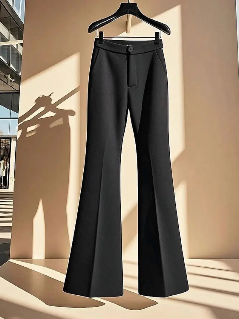 slim fit dress slacks Bootcut Pants main image 1