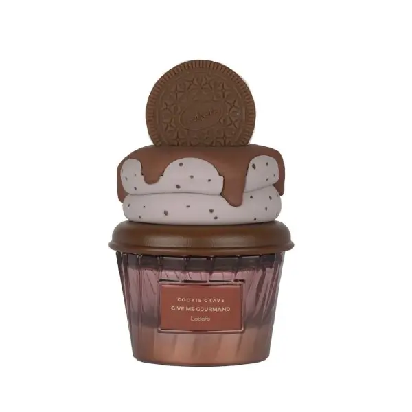 Lattafa Cookie Crave Unisex Fragrance, 3.0 oz EDP with Wood Notes - Give Me Gourmand