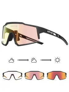 1pc KAPVOE Cycling Glasses Outdoor Running Glasses Fashion Sports Hiking Drive Bicycle Glases Men Women Road Bike Glasses