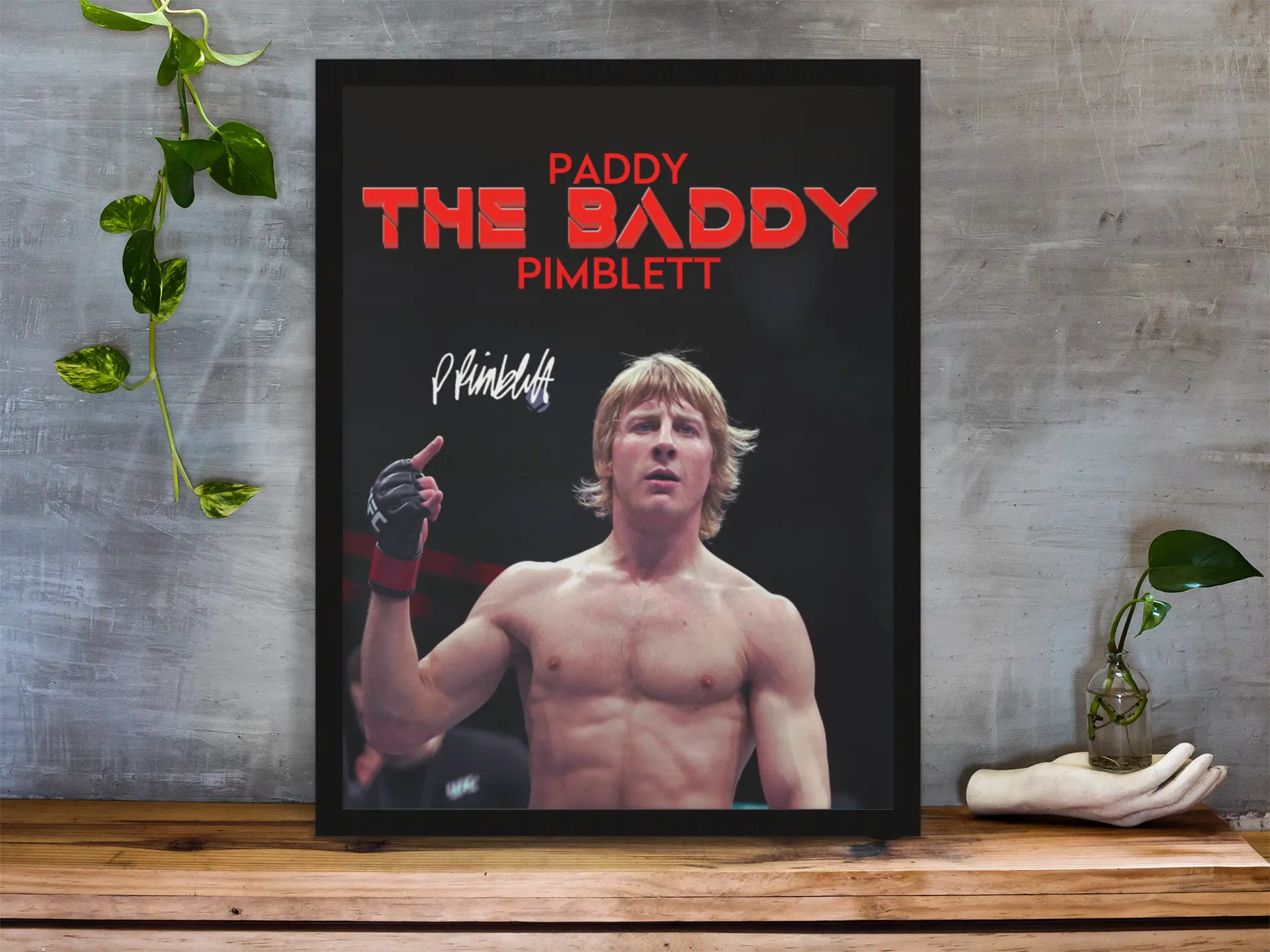 Paddy The Baddy Pimblett Poster
