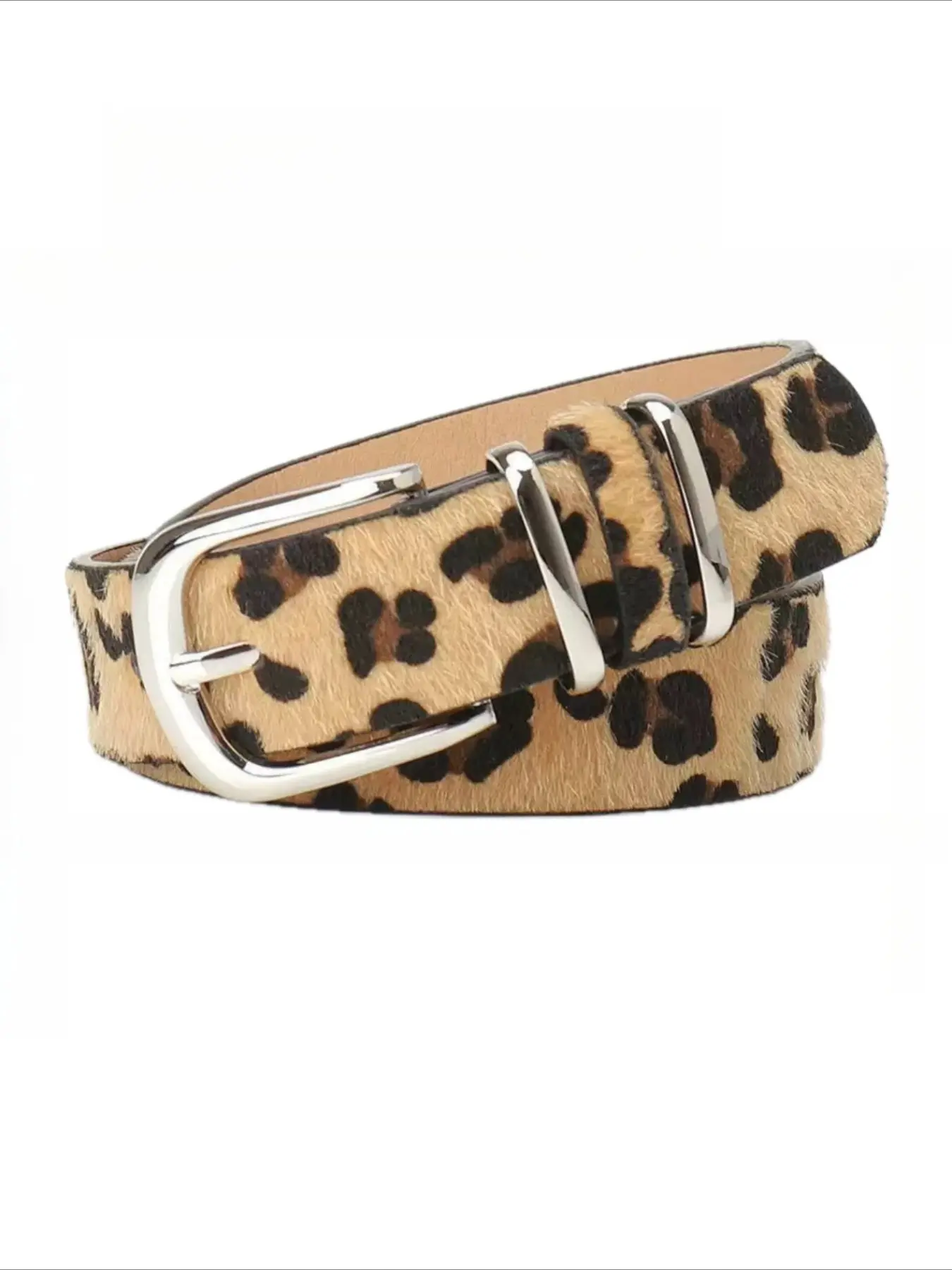 New Leopard Print Belt for Women, Casual Dress Belt, Belts for dresses, Fashionable European Style, Versatile Waistband, Modern Trendy Design, Perfect for Casual and Formal Wear