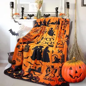 FJTP Witch Movie Blanket Horror Halloween Cozy Fuzzy Plush Throw Blankets for Women Witch Flannel Fleece Blankets for Couch Sofa Bed Bedroom Chairs Dorm Couch Camping Chair Decor Halloween Decorations Blanket Gift for Men Women Young Adults Boys GirlsGift