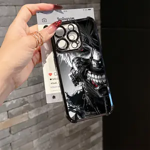 Tokyo Ghoul Kaneki Ken Phone Case Compatible with for iPhone 17 16 15 14 13 12 11 Pro Max Plus, Shockproof Transparent Soft Back Cover.