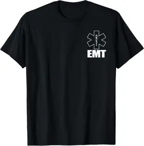 EMT Uniform Emergency Medical Technician T-Shirt top，cool tees，shirts women，100%cotton Womenswear Everyday