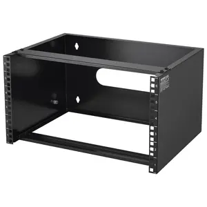 VEVOR 6U Wall Mount Network Rack 14 in/355.6 mm Depth Server Rack 50lbs/22.68kg Organiser