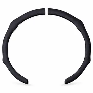 Universal Car Nappa Leather Steering Wheel Cover Breathable 5D