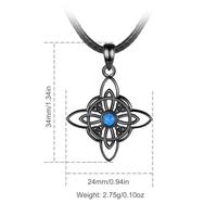 Style 3 Timeless Gothic Black With Blue Opal