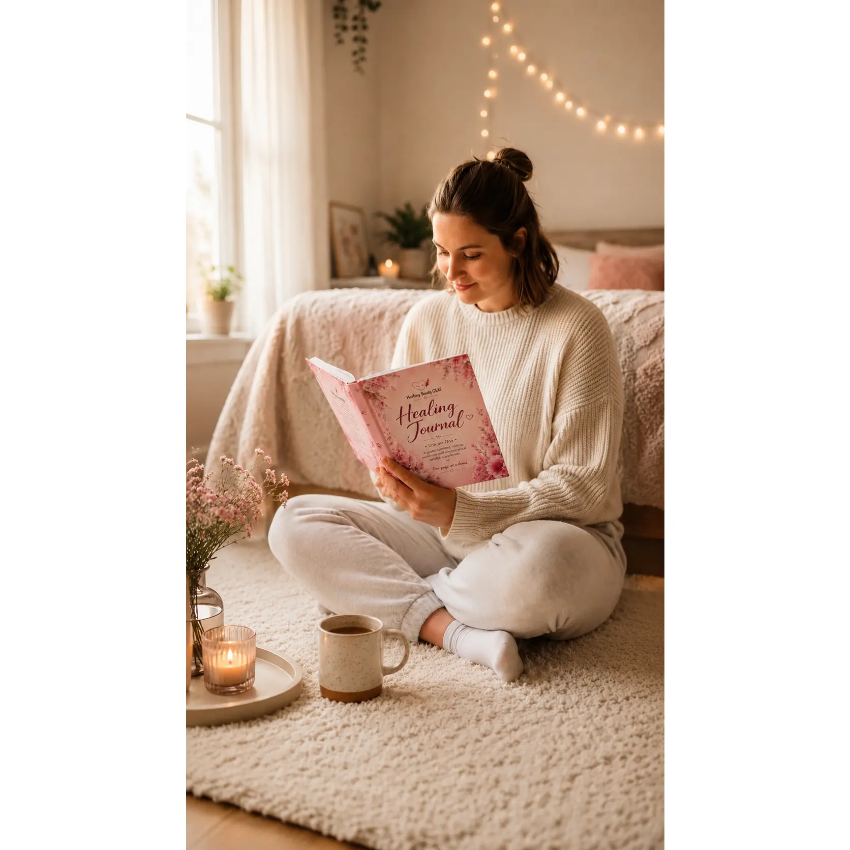 Guided Self-Reflection Healing Notebook Volume 1, Office Stationery Journal for Personal Self-Reflection