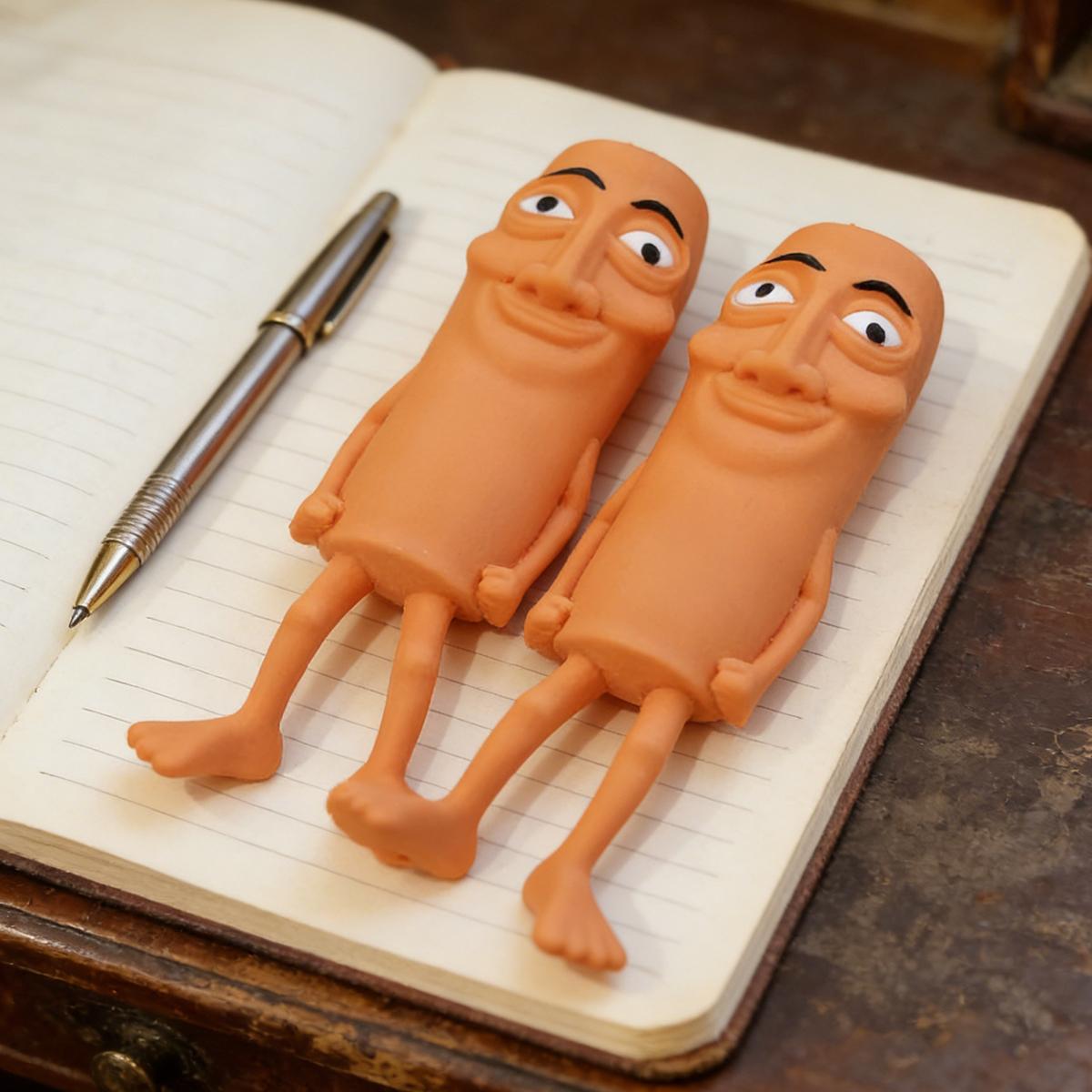 Trending Tung Tung Tung Sahur Fidget Toy | Slow Rising Squishy Meme Figure, Perfect Stress Reliever Gift