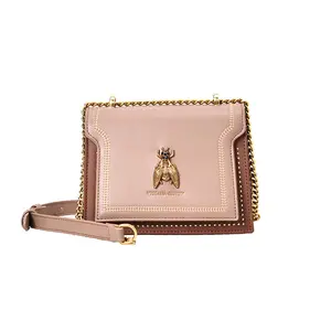 Y2K Chain Strap Crossbody Bag - 2026 Trending Vintage Bee Print Purse for Women