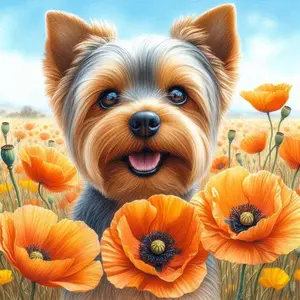 Flower Field Pattern DIY Diamond Arts Colorful Painting Kit without Frame, DIY 5D Diamond Arts Colorful Painting Kit, Wall Art Decor for Home