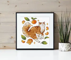 Ginger L8804 Counted Cross Stitch Kit