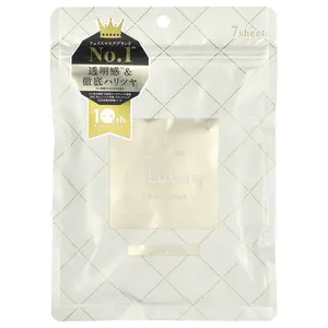 Lululun Precious, Sheet Face Mask, Clear, Precious White 4KS, Clear, 7 Sheets, 3.65 fl oz (108 ml)