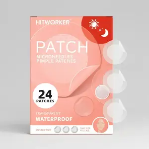 Microneedle Acne Patches, Gentle Waterproof Acne Stickers, Smooth Skin Invisible Concealer Breathable Patch, Anti-Acne Treatment, Acne Blemish Pimple Patch, Acne Spot Treatment