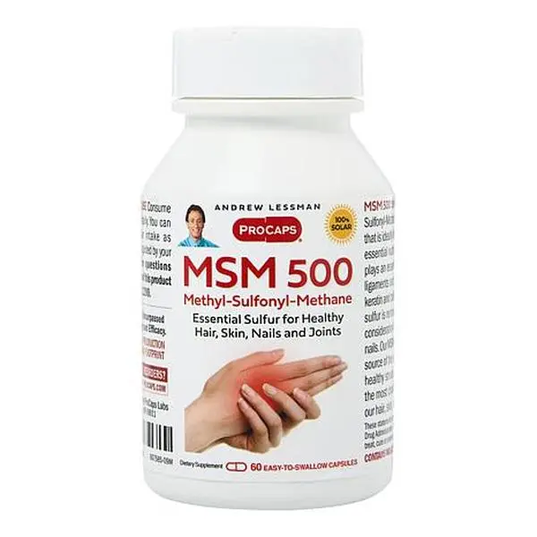 Andrew Lessman MSM-500 - 60 Capsules