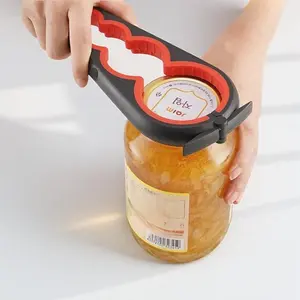 Multifunctional Can Opener, 1 Count Non-Slip Labor-Saving Soda Can Opener, Household Can Opener Tool for Home Kitchen Picnic