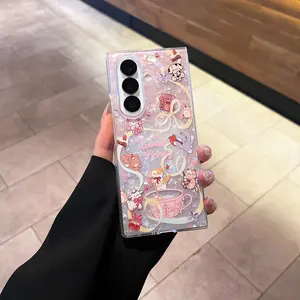 Samsung Galaxy Z Fold Case, Compatible with Galaxy Z Fold 7/6/5/4, Shockproof, Protection & Elegant Design, Durable Phone Cover for Women