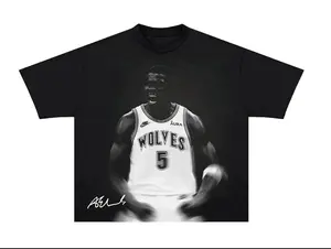 Ant Edwards Timberwolves Graphic T Shirt Unisex Cotton Tees
