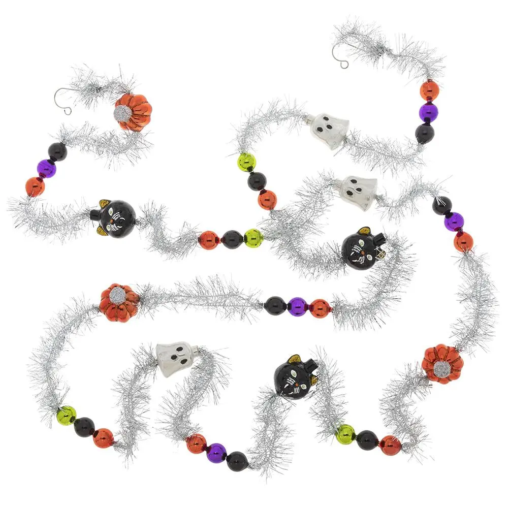 Halloween 1 Count 7' Tinsel Garland