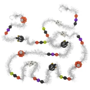 Halloween 1 Count 7' Tinsel Garland
