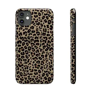 Impact-Resistant Cheetah Print Case
