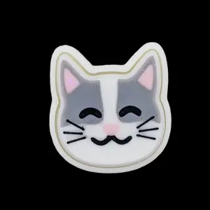 White Cat Clicker Critter Fidget