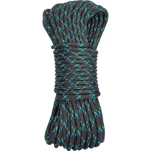 8mm (5/16in) Double Braid Pre Cut Accessory Cord Rope, CE/UIAA Approved for Outdoor Climbing and Daily Utility Use