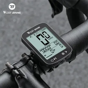 WEST BIKING Bicycle Intelligent Global Positioning System Bicycle Computer IPX7 Waterproof Bicycle Bicycle Computer Battery Life 20 Hours