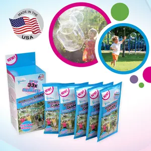 WOWmazing Bubble Concentrate Refill - pouches-pack - Just Add Water! - 5 pack Big Bubble