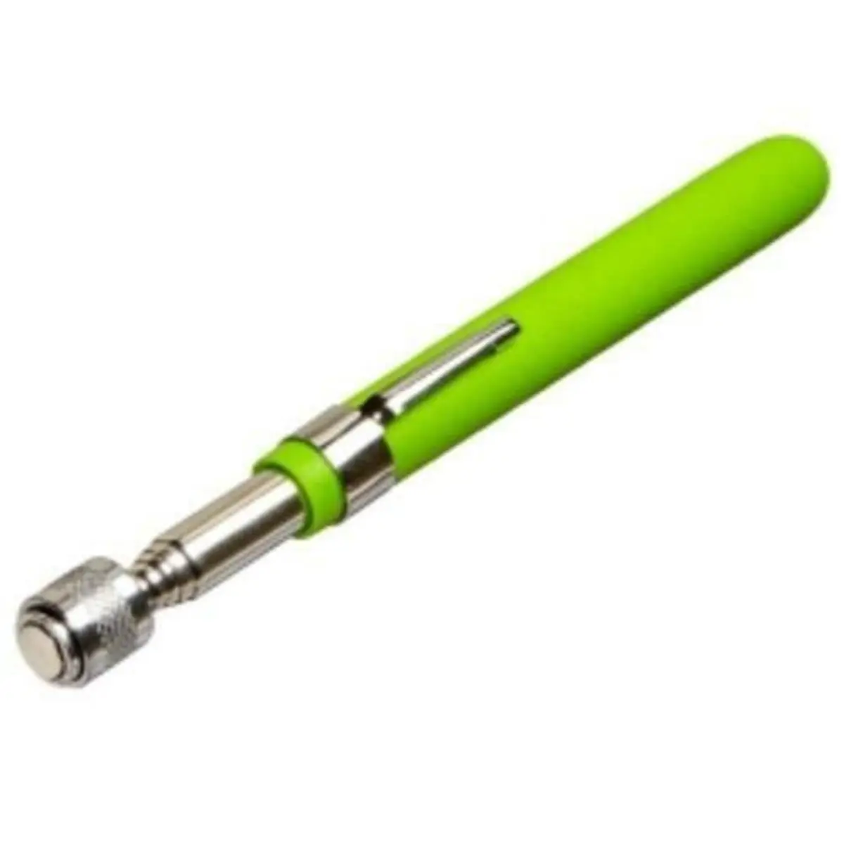 Mayhew Magnetic Cap Tool, Steel Hand Tool with 2.5 lbs Neodymium-Iron-Boron Magnet, Cushioned Green Grip & Slide Ring for Outdoor Recreation, Magnetic Mount Hand Tools