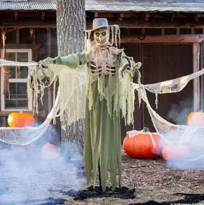 6 Ft Inferno Scarecrow Animated Halloween Prop
