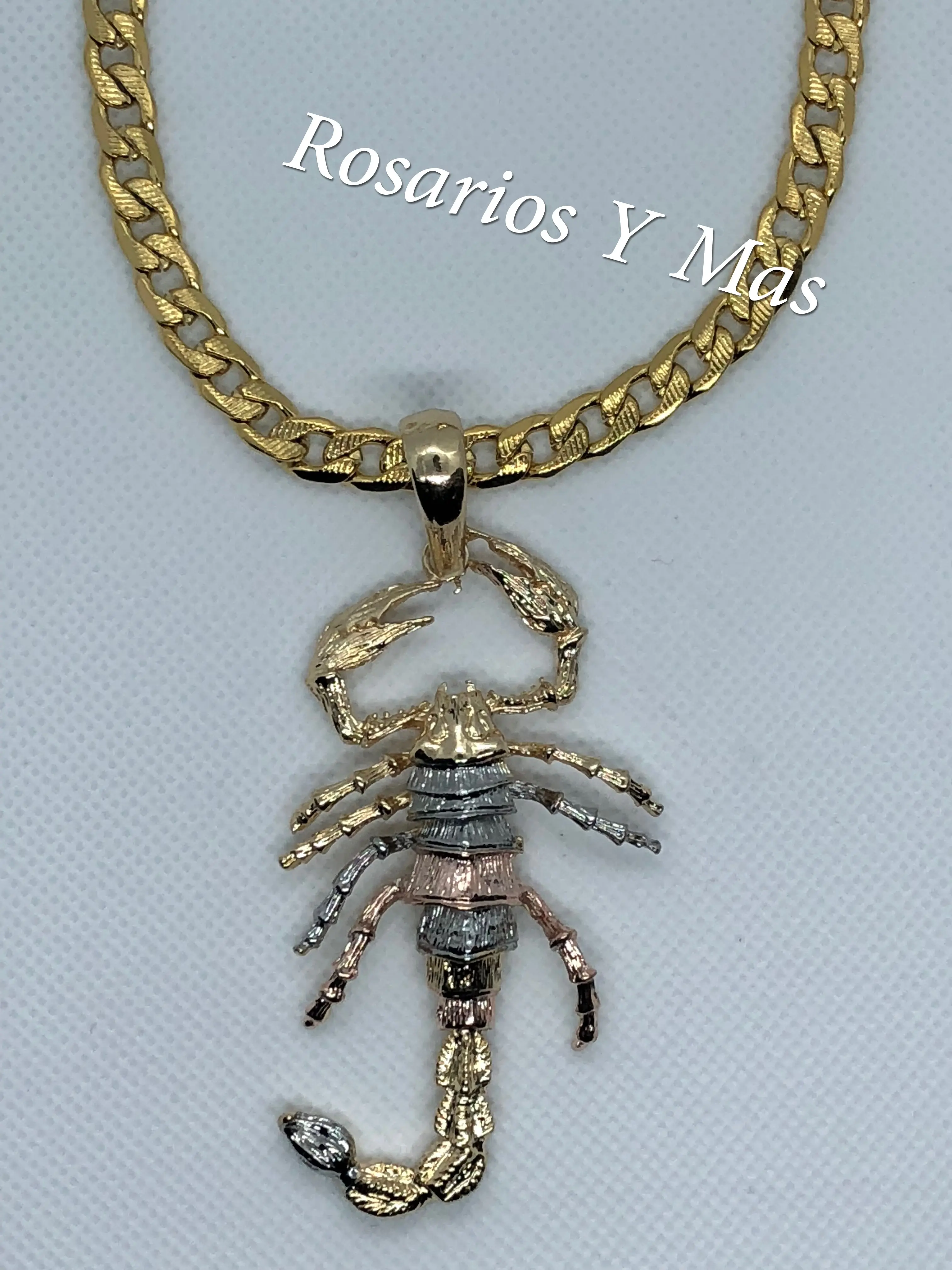 Scorpion Pendant with Necklace (24K Gold Filled)