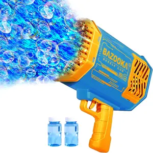 Muzhda Toys Bubble Machine Colorful Lights, Thousands Bubbles