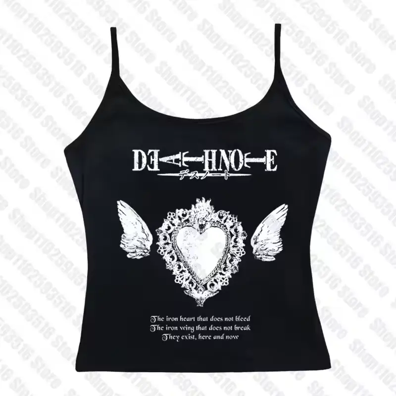 Misfits Skull Camisole Top – Goth Punk Rock Band Tank Top, Y2K Emo
