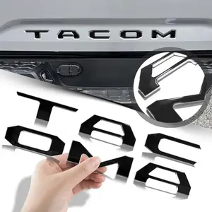 1Pcs Premium Cast Vinyl Letter Inserts For 2016-2023 T Tailgate - Customizable Car Stickers car side
