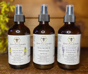 Queen Bee Remedies LLC  Magnesium Spray  Lavender, Vanilla, Unscented 4oz