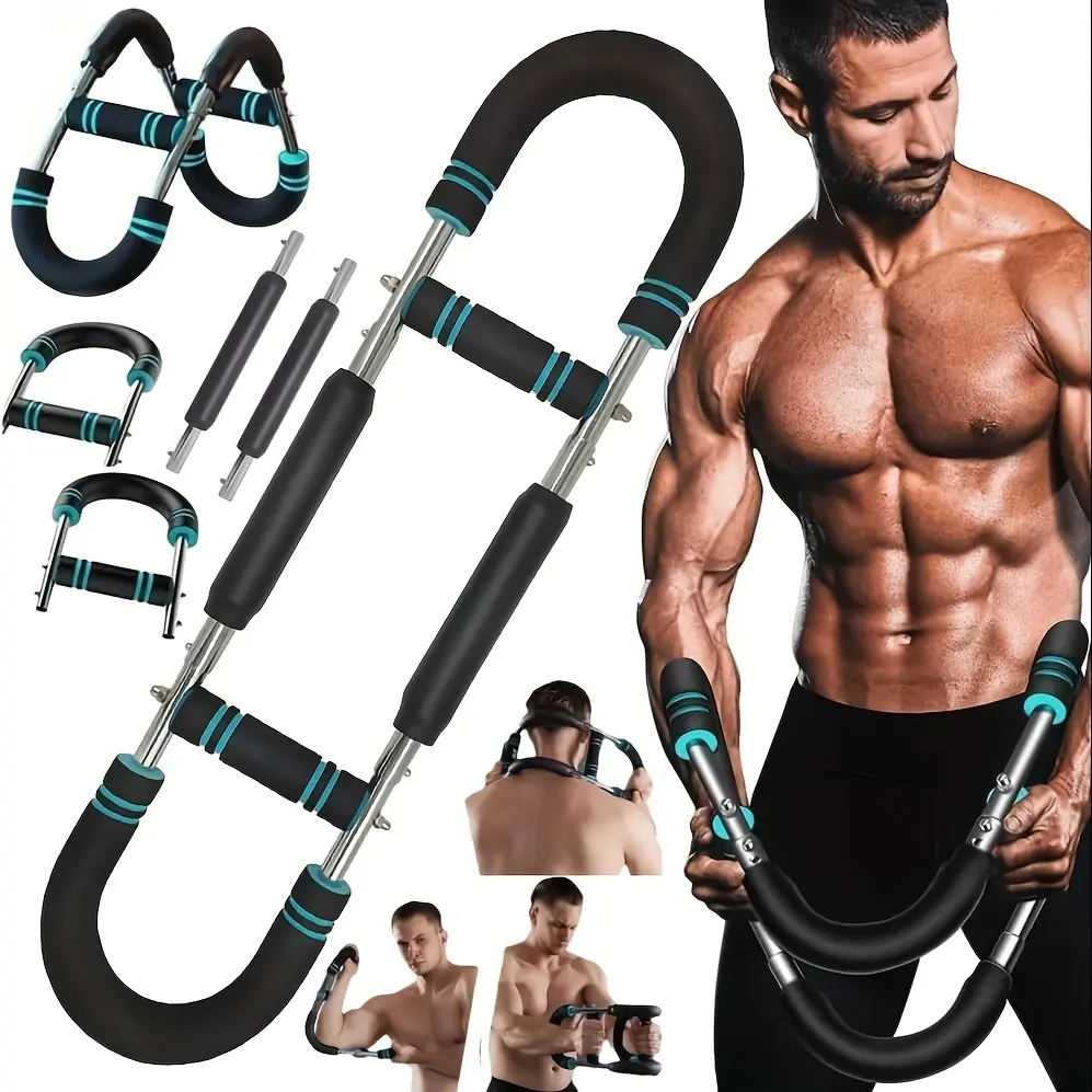 Adjustable U-shaped Arm Trainer, 1 Count Multifunctional Arm Strength Trainer, Strength Training Machine, Arm & Biceps Exercise Equipment for Home Gym Workout, Home Fitness Equipment, Arm Workout Machine, Adjustable Forearm Strengthener, Forearm Exerciser