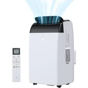 Gaomon 12,000 BTU 4-in-1 Portable Unit with Cooling Capacity, Dehumidifier, Fan, Sleep Mode, Remote Control, 24-Hour Timer, Gimbal Wheels, Quick Setup for Home, Office (Cools Up to 550 Sq. Ft.)