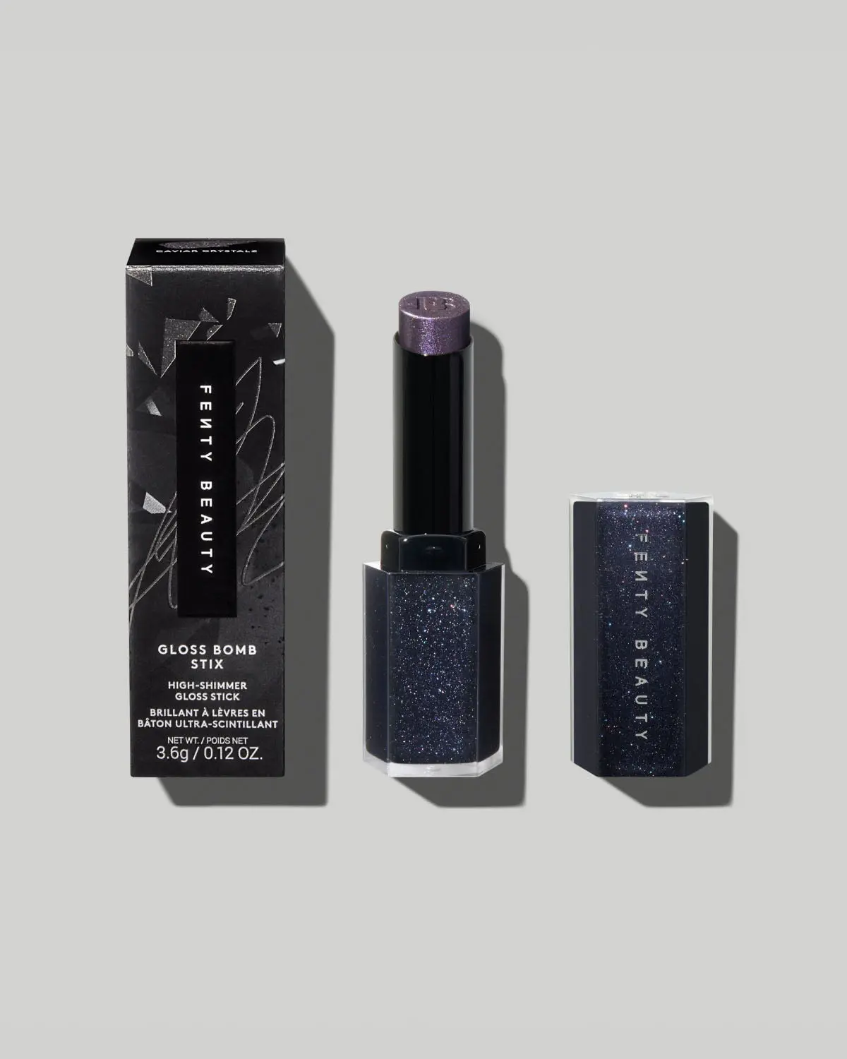 Fenty Beauty Gloss Bomb Stix High-Shine Gloss Stick — Caviar Crystalz Fenty Beauty Gloss Bomb Stix High-Shine Gloss Stick — Caviar Crystalz