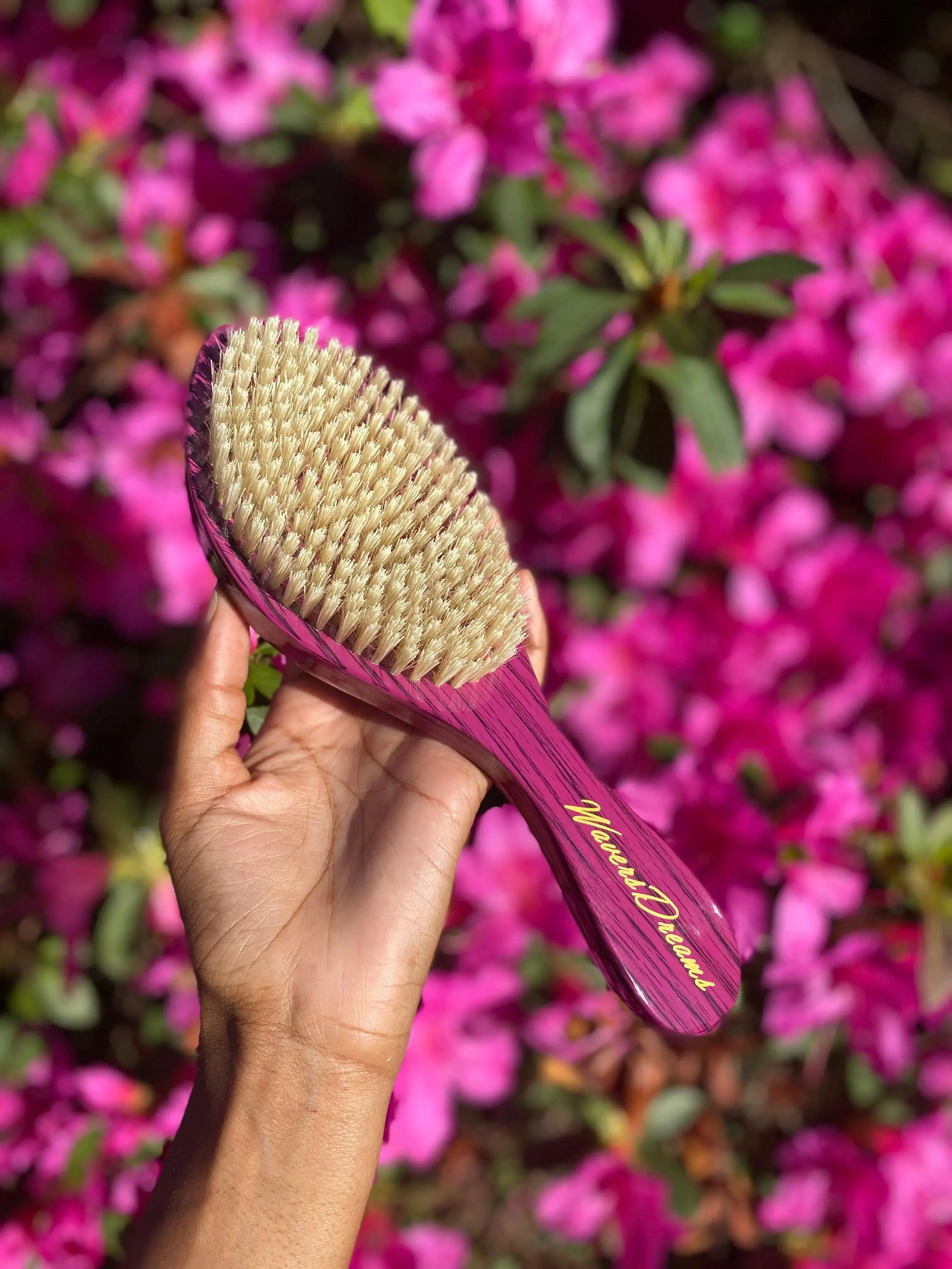 WaversDreams's Purple 360 Curved Wave Brush *Medium* WaversDreams's Purple 360 Curved Wave Brush *Medium*