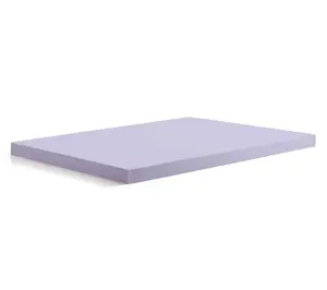 Lucid 4" Lavender and Gel Memory Foam Mattress Topper - Full