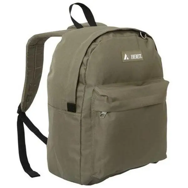 212 MAIN Everest 2045CR-OLI Classic Olive Backpack - Functional School Backpack, Backpack For School