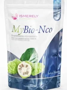 Ismerely My Bio-Nco Soluble Tea 250g Food Supplement with Tamarillo Jackfruit & Moringa for Fruity Savory Notes Sabor Menta US