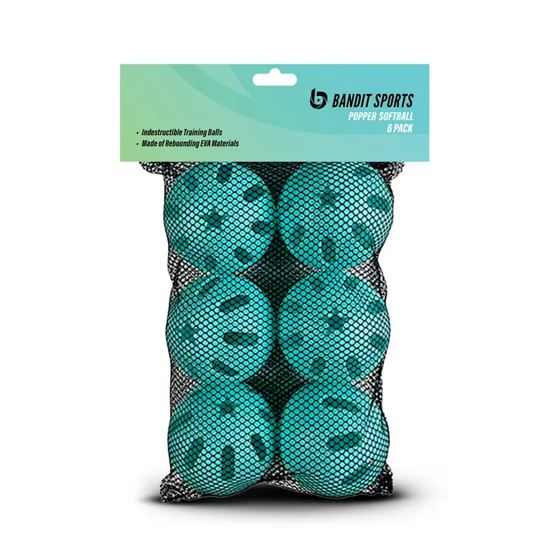 Popper Softballs 6 Pack Popper Softballs 6 Pack