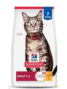 Diet Adult 1-6, Adult 1-6 Premium Nutrition, Dry Cat Food, Chicken Recipe, 7 lb Bag