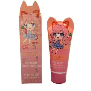 Cosmetic Strawberry Pre Makeup Lotion for Smooth Makeup Application