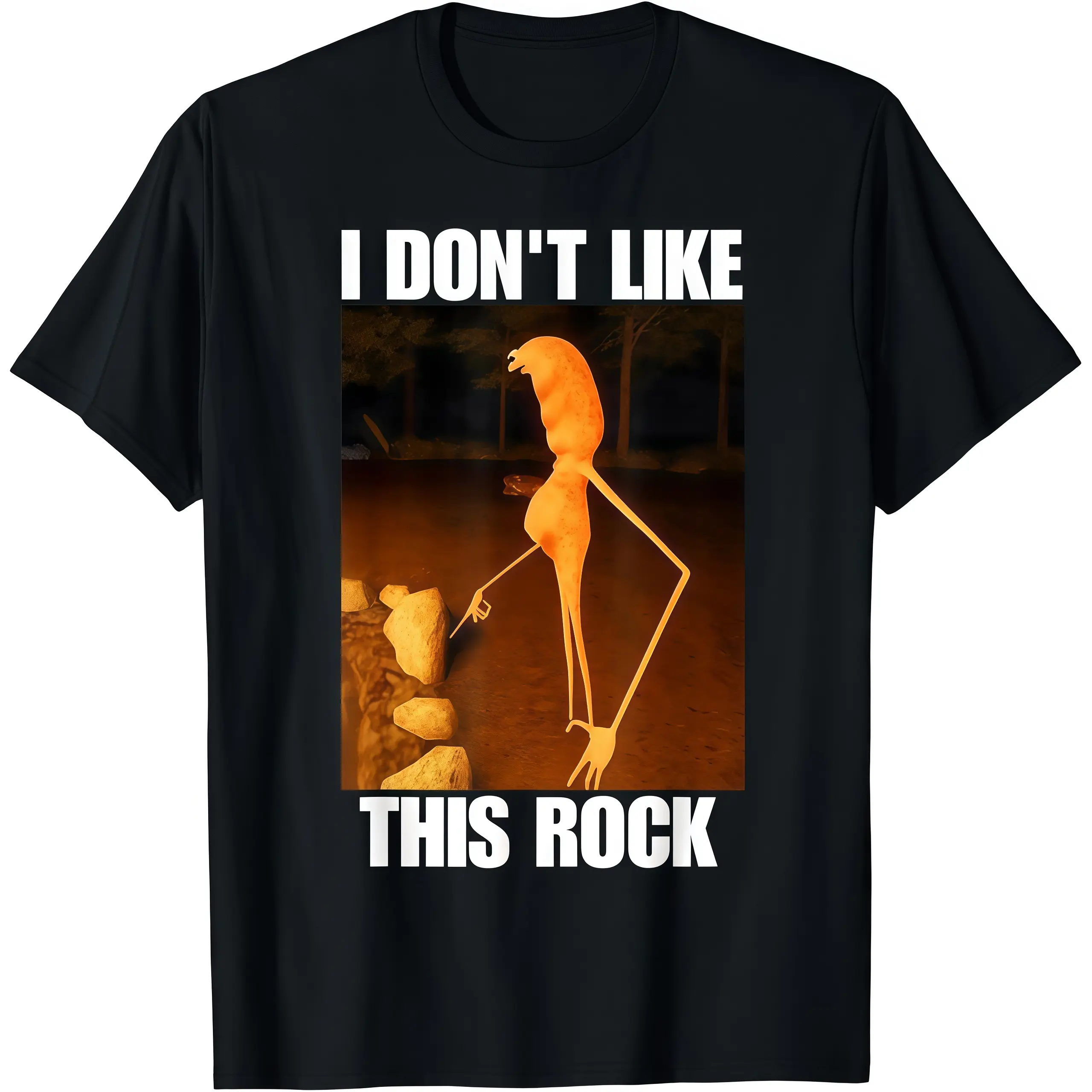 Marcus The Worm I Don't Like This Rock T-Shirt Unisex Top Casual Streetwear