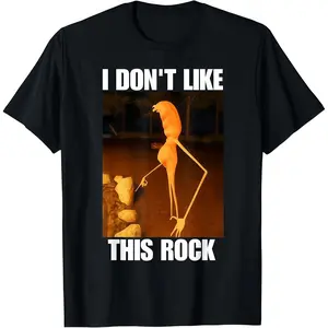 Marcus The Worm I Don't Like This Rock T-Shirt Unisex Top Casual Streetwear