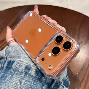 Phone Case - Luxury Ultra-Thin Clear Flexible TPU Case for Iphone 17 Air 16 15 14 13 12 11 XS XR X 7 8 Plus Pro Max SE