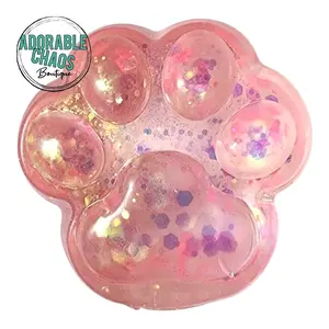 Slow Rising Squishy Toy - Pink Paw